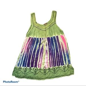 Rima Beachworld tie dye multicolor swim coverup